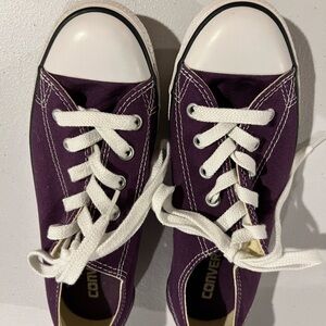 Converse Kids Sneakers in Purple and White